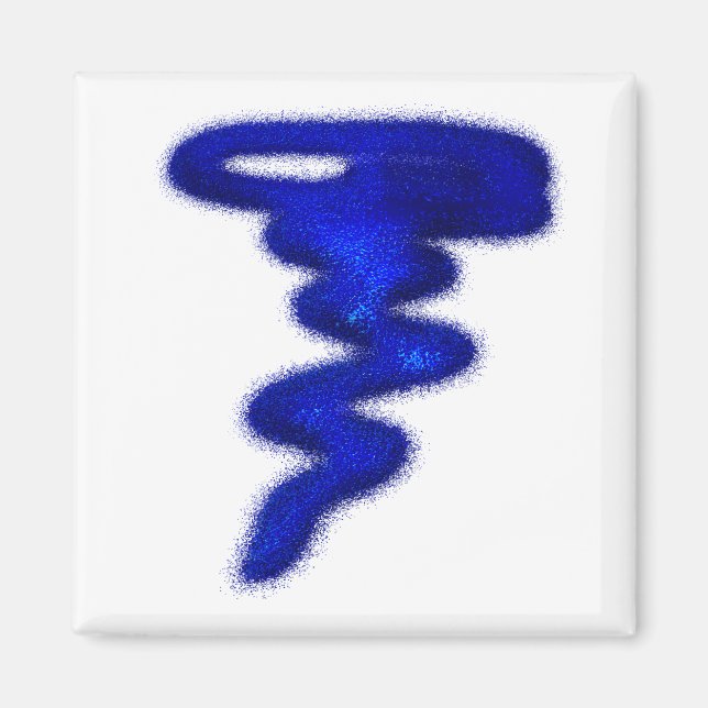 Blue Tornado Magnet (Vorne)