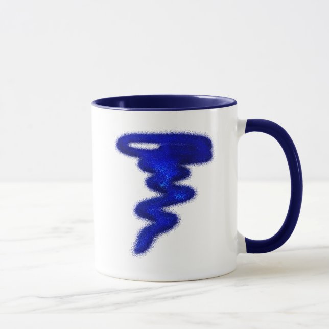 Blue Tornado Tasse (Rechts)