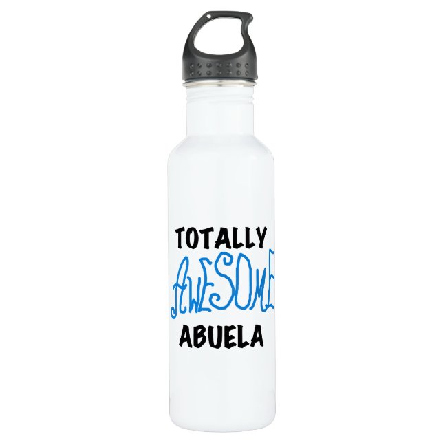Blue Total Phantastisch Abuela Trinkflasche (Vorderseite)