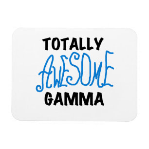 Blue Total Phantastisch Gamma Geschenke Magnet