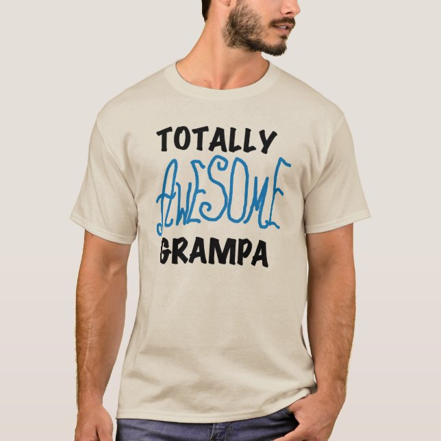 Blue Total Phantastisch Grampa T - Shirt und Gesch (Vorderseite)