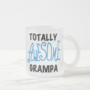 Blue Total Phantastisch Grampa T - Shirt und Gesch Mattglastasse