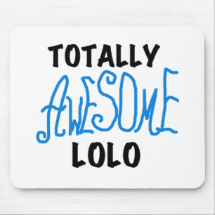 Blue Total Phantastisch Lolo T - Shirt und Geschen Mousepad