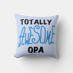 Blue Total Phantastisch Opa T - Shirt und Geschenk Kissen