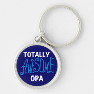 Blue Total Phantastisch Opa T - Shirt und Geschenk Schlüsselanhänger