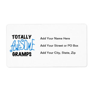 Blue Totally Phantastisch Gramps T - Shirt und Ges