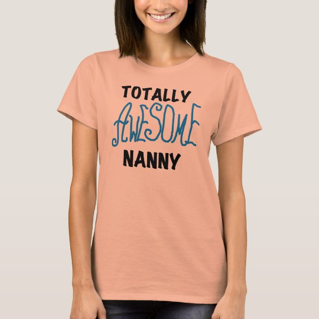 Blue Totally Phantastische T - Shirt und Geschenke (Vorderseite)