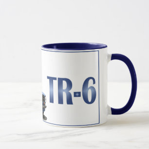 Blue TR6 Tasse