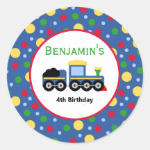 Blue Train Motor und Coal Car Geburtstag