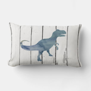 Blue Trex Dinosaur Shiplap Rustikale Dekoration Lendenkissen