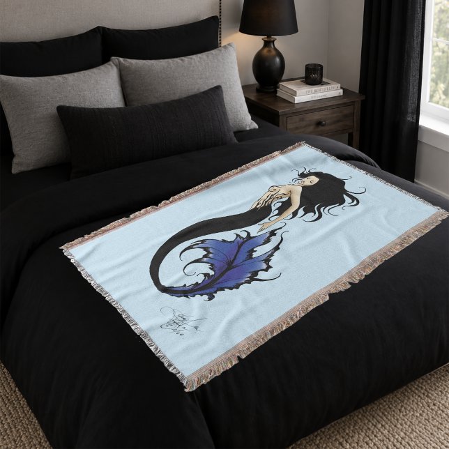 Blue Tribal Mermaid Decke (Von Creator hochgeladen)