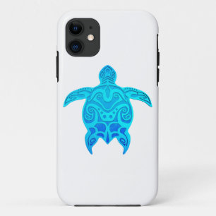 Blue Tribal Turtle Case-Mate iPhone Hülle