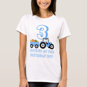 Blue Truck Farm Produzieren Mama Vater T-Shirt