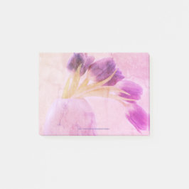 Blue Tulips Still Life Post-it Klebezettel