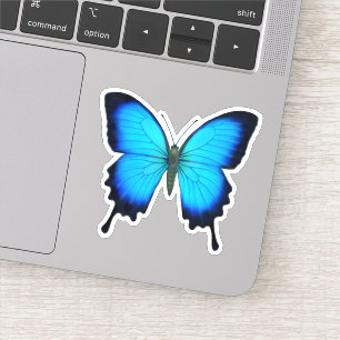 Blue Ulysses Frack Butterfly Kontrastkleber Aufkleber