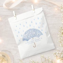 Blue Umbrella Sprinkle Baby Dusche Geschenktütchen