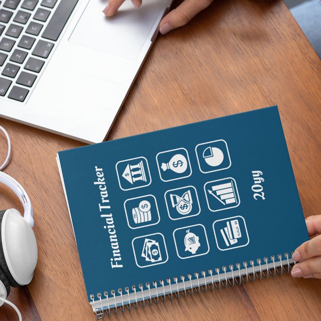 Blue und White Notizbuch (Von Creator hochgeladen)