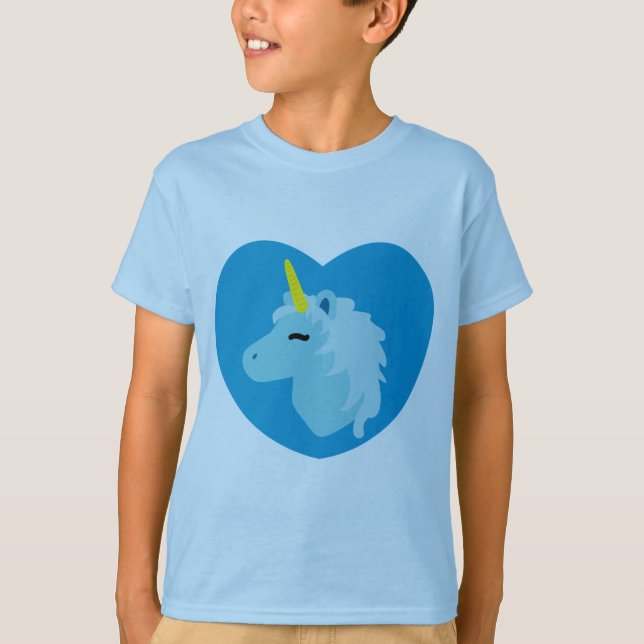 Blue Unicorn T - Shirt (Vorderseite)