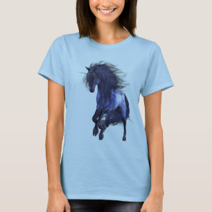 Blue Unicorn Woman Shirt