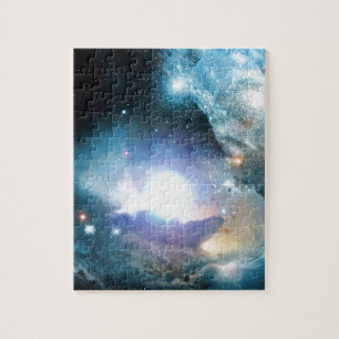 Blue Universe Cosmos Puzzle