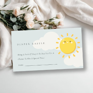 Blue Unsere kleine Sonnencreme-Windschutzscheibe R Begleitkarte