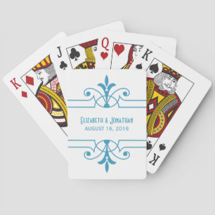 Blue v2 Extravagante Zierspielkarten Spielkarten