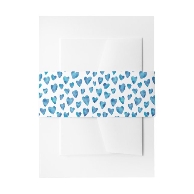 Blue Valentine Heart Bly Band (Vorderseite Beispiel)