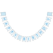 Blue Valentine Hearts Geburtstagsparty Dekoration