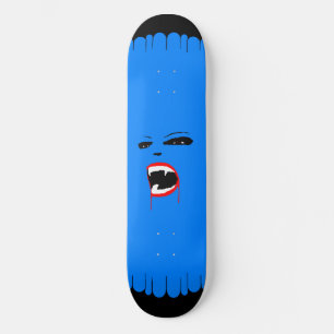 Blue Vamp Custom Skateboard