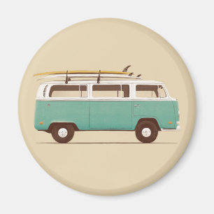 Blue Van   Florent Bodart Magnet