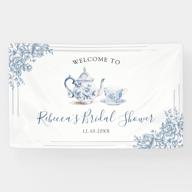 Blue Viktorianisch Garden Bridal Teatro Sociale Be Banner (Horizontal)