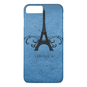 Blue Vintag French Blüh Case-Mate iPhone Hülle
