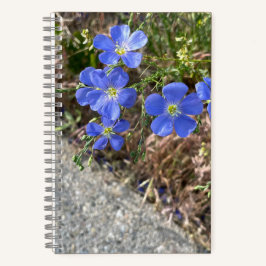 Blue Violet Blume Journal Notizbuch
