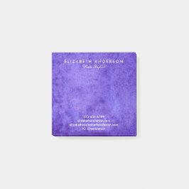 Blue-Violett-Business-Post-it-Notizen Post-it Klebezettel