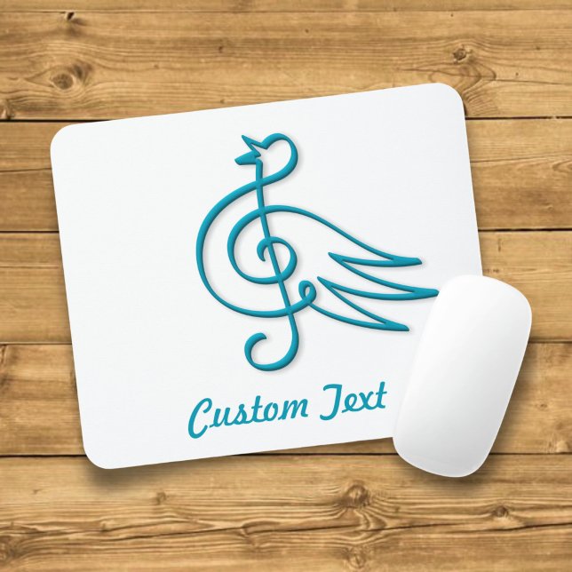 Blue Vogel-Maus-Pad Mousepad (Von Creator hochgeladen)