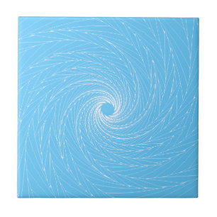 Blue Vortex Fliese