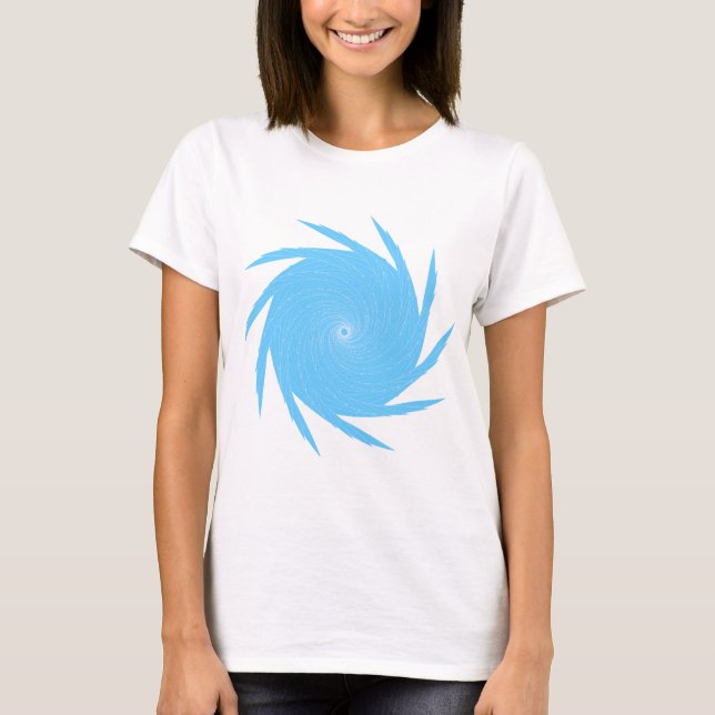 Blue Vortex T-Shirt (Vorderseite)