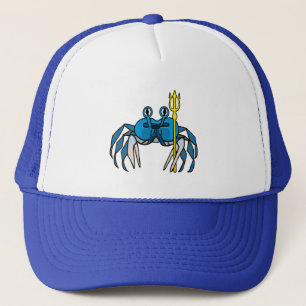 Blue Warrior Crab Truckerkappe