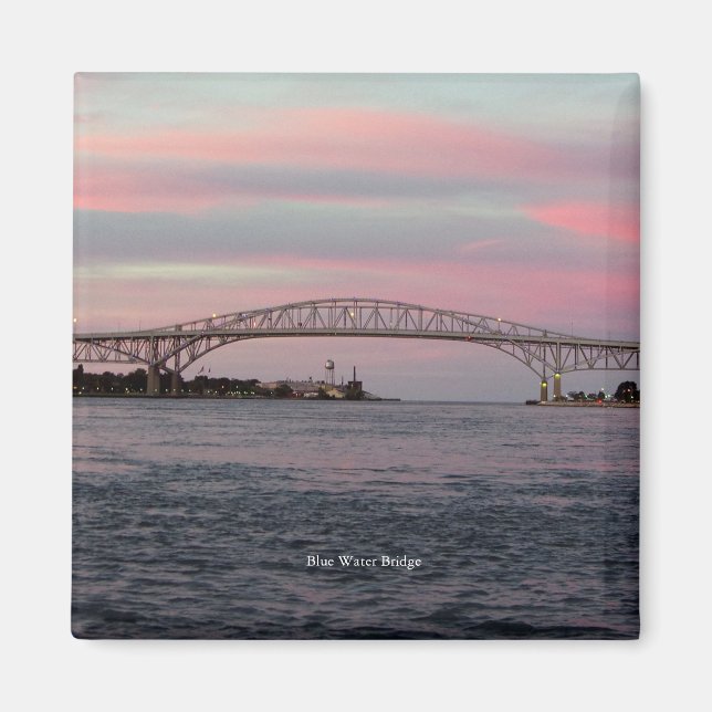 Blue Water Bridge Magnet (Vorne)