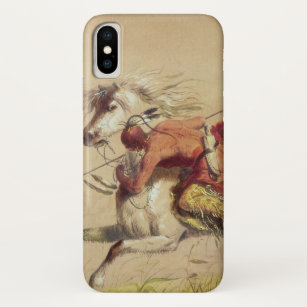 Blue Water Creek Battle by Alfred Jacob Miller Case-Mate iPhone Hülle