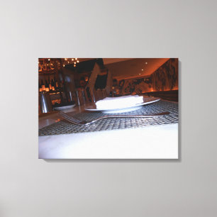 Blue Water Grill Leinwanddruck