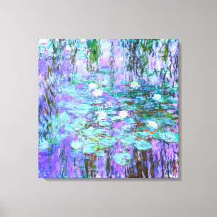 Blue Water Lilies von Claude Monet Leinwanddruck