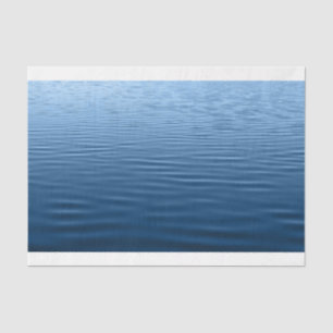 Blue Water Surface 10x15 Decoupage Seidenpapier