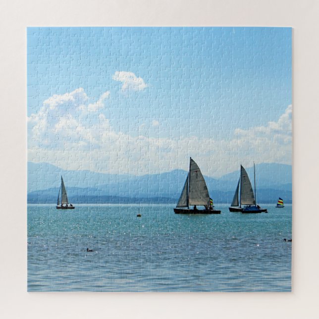 Blue Waters segeln Puzzle (Vertikal)