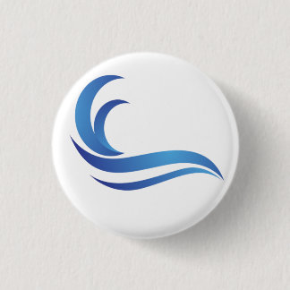 Blue Wave 1" Button