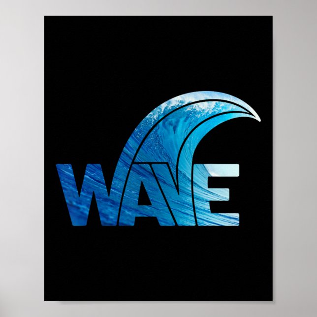 Blue Wave Abstimmung Demokratischer Präsident 2020 Poster (Vorne)