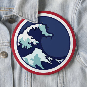 Blue Wave Button