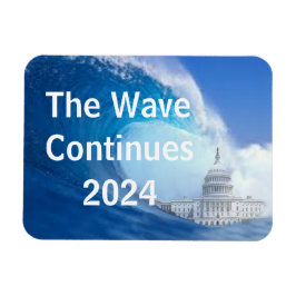 Blue Wave Election 2024 anpassen Magnet