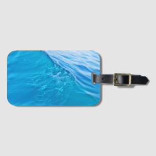 Blue-Wave-Gel-Maus Gepäckanhänger