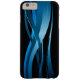 Blue Wave Modernes Abstraktes Muster Case-Mate iPhone Hülle (Rückseite)